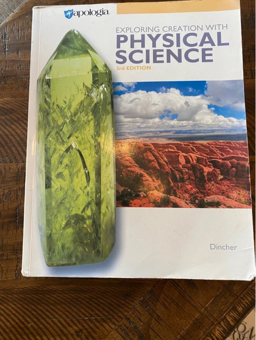 Apologia Homeschool Physical Science Book Textbook Text Great